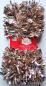 Preview: HOLIDAY Time Tinsel 'Rose' Garland Weihnachtsbaum Lametta Girlande 3,6 m